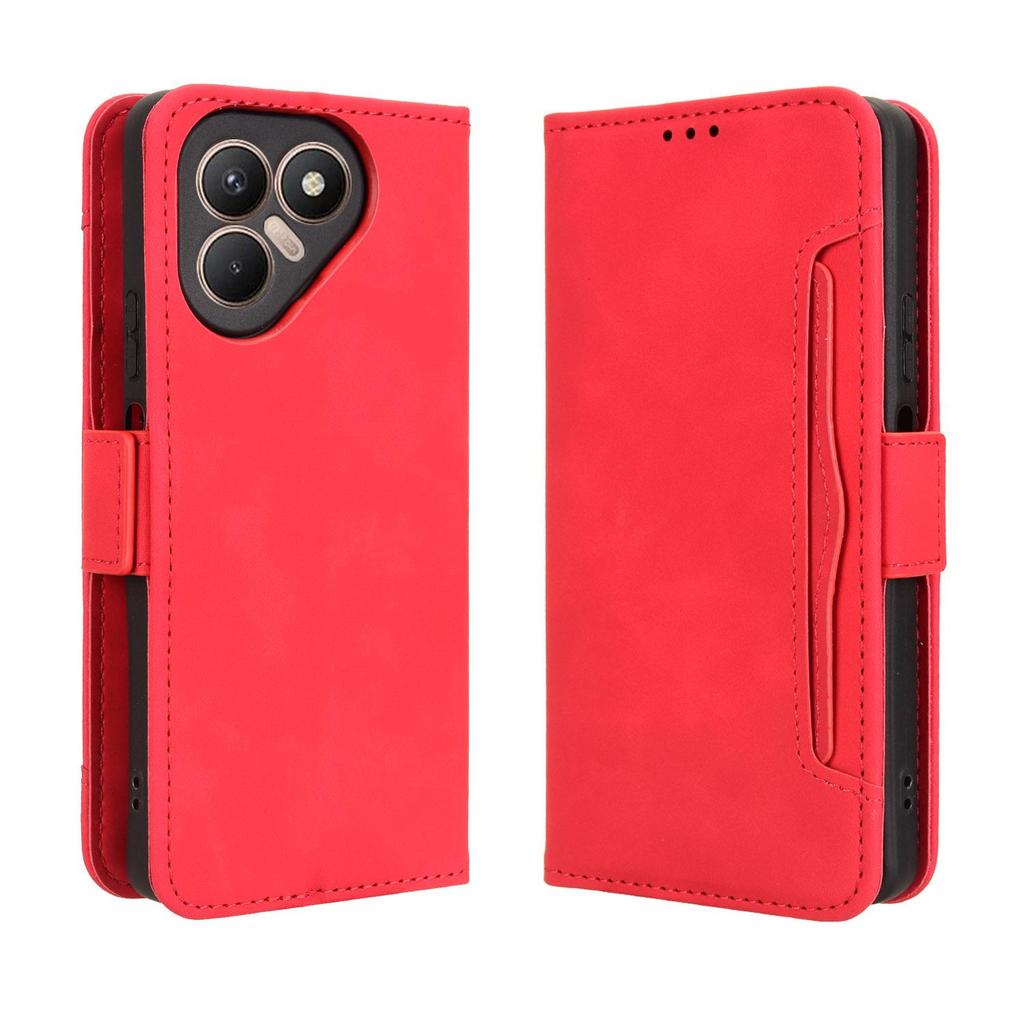 Flip Cases for Tecno Pova 7 PU Leather Full-Body Protection With [RFID Blocking] Shockproof Durable Retro Phone Case