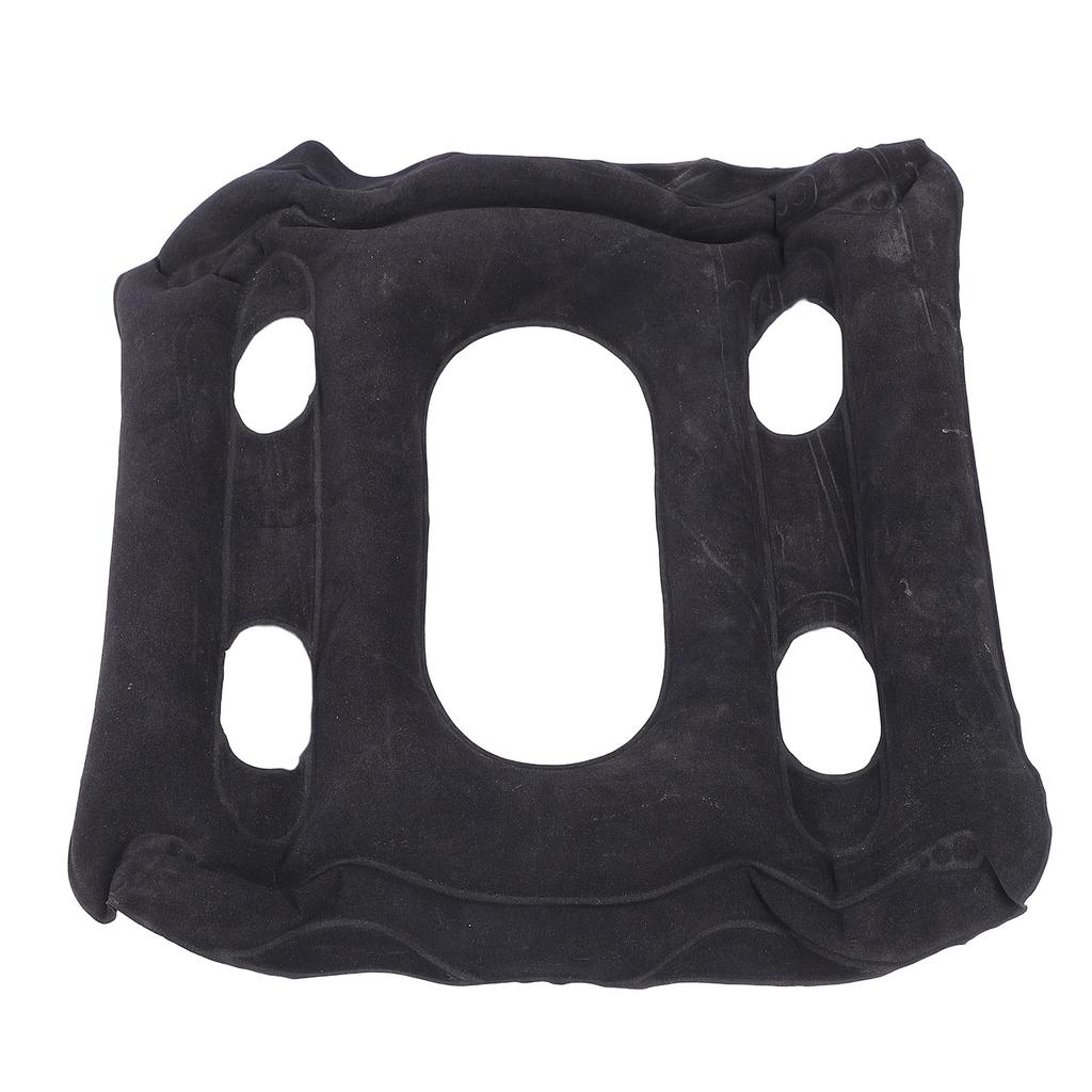Ventilation Inflatable Cushion Seat Holes Pvc Flocking Cushioning Blow Up Seat Cushion For Long