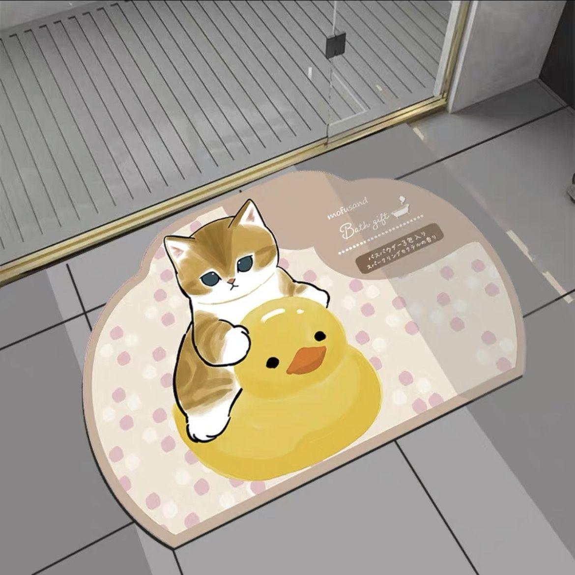 

Коврик для ванной Hakimi мягкий диатомовый грязепоглощающий коврик Дверной нескользящий коврик для ног грязеотталкивающий 40X60cm 15.7X23.6in