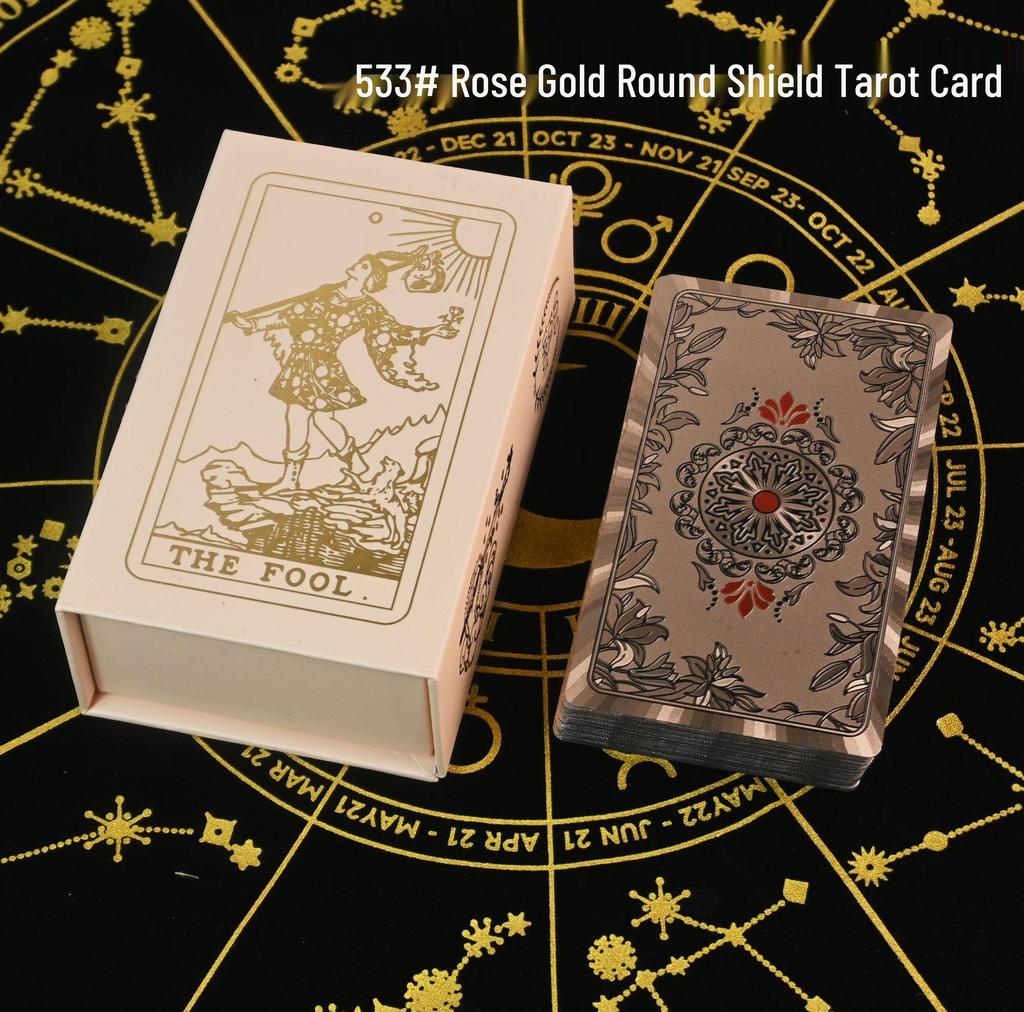 Classic Waite Waterproof Tarot Card Set with Tutorial - High-End Plastic Cards