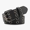 Hot Girl Belt, Male and Female Punk Style, No Punching, Double Row Corn Belt, Women's Versatile Jeans Dress Strap