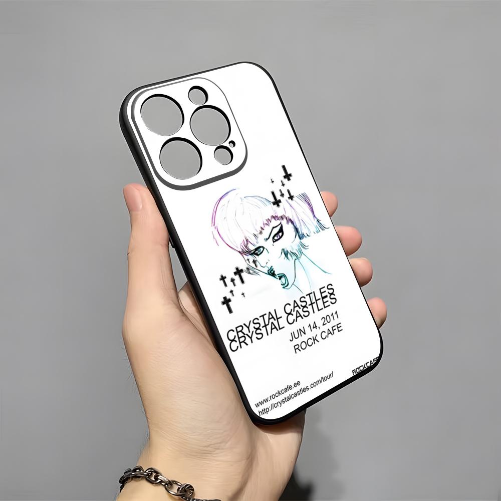 

Band Crystal Castle Phone Case For IPhone 17 Pro Max 16 15 14 Pro Max 13 11 X Xs Xr 8 7Plus Silicone Cover iPhone 14
