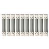 10x Shrapnel Purse Making Supplies Metal Frame , 8.5x1.4 cm