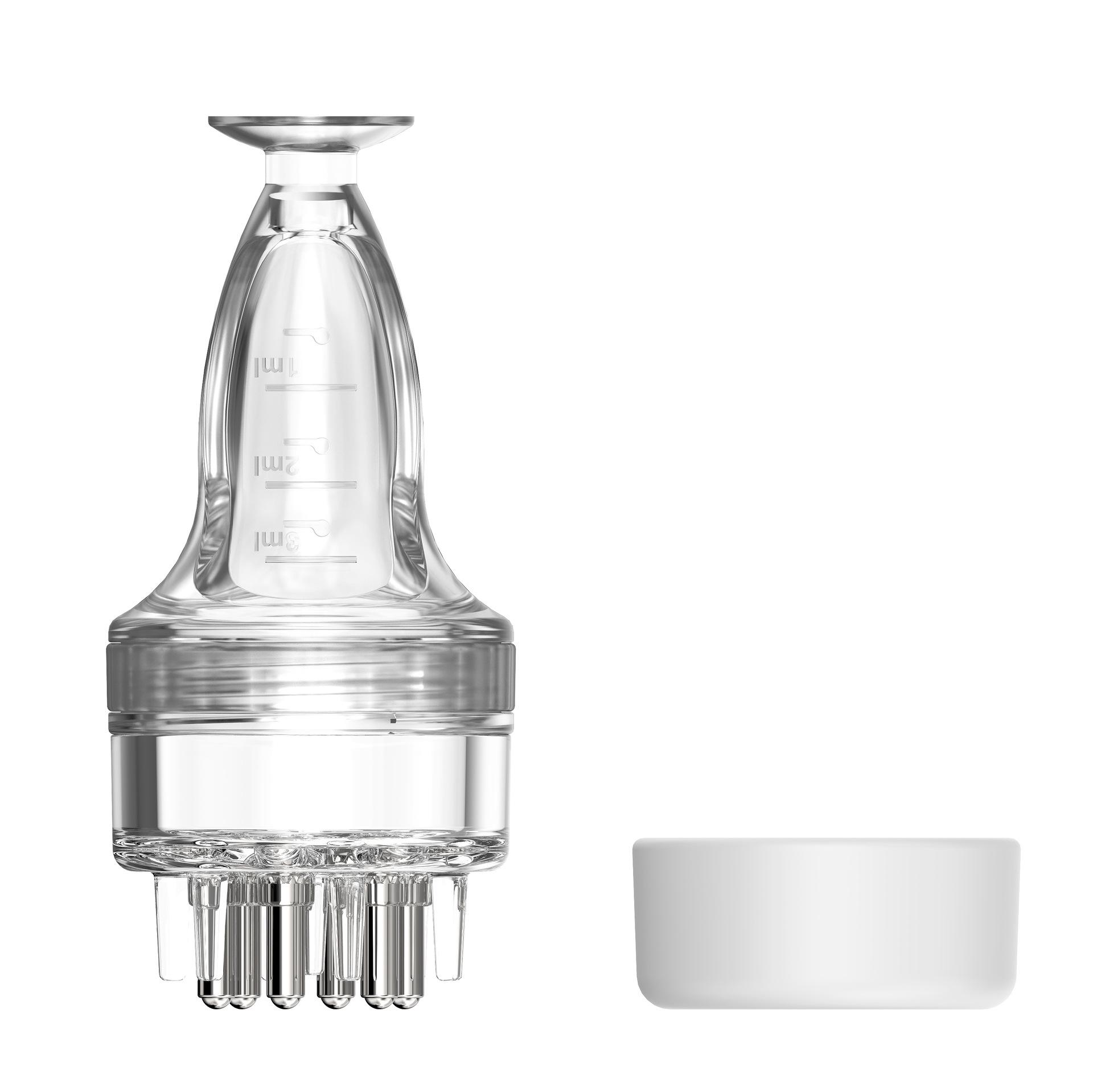 Minoxidil Scalp Rollerball 1mL: Liquid Hair Care Applicator & Essential Oil Comb.