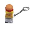 French Fries Ice Cream Hamburger Fidget Keychain Keycap Pass The Time Finger Keyboard Cap Relief Stress Creative