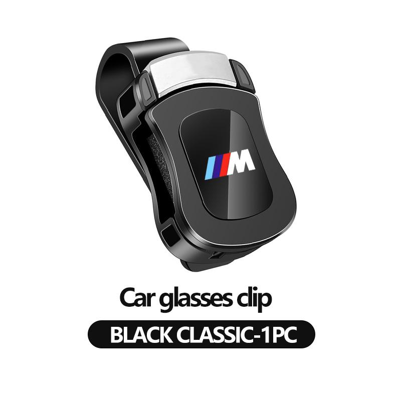 Car Sun Visor Glass Holder Auto Storage Clip Sunglasses Holder For BMW 1 3 5 7 Series M F01 F20 F10 F13 E52 E53 E60 E93
