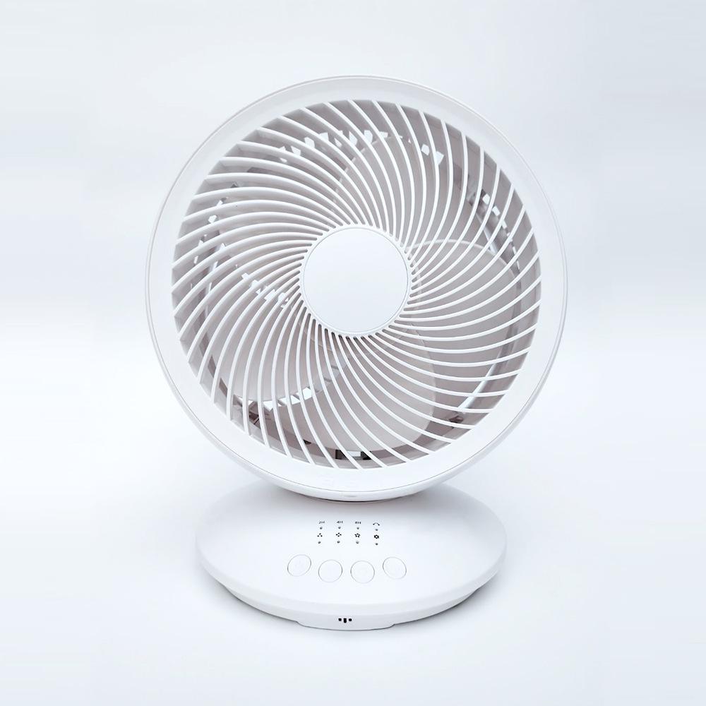 8 USB Automatic Oscillating Portable Desktop Fan with Brushless Motor 245*245*295