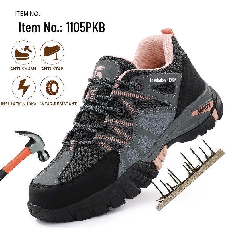 Insulated 10KV Electrician Shoes, Anti-Smash & Anti-Puncture, Fiberglass Toe, Wear-Resistant, Comfortable Protective Safety Shoes for Men.