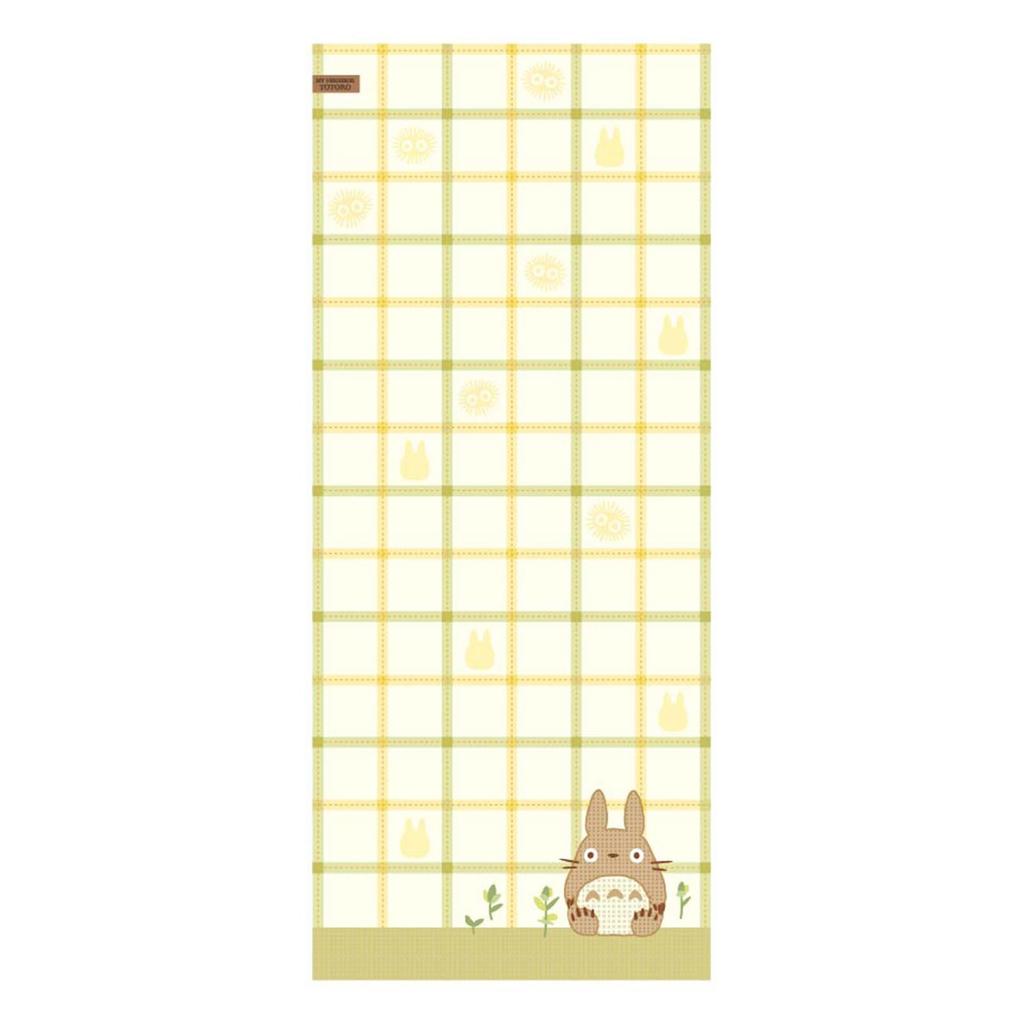 Marushin Face My Neighbor Waffle Antibacterial and Organic 1005056400 Towel, Ghibli, Totoro, Totoro, Cotton, Deodorizing, Cotton,