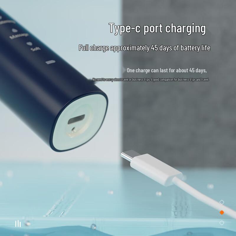 Qianbaimai Sonic Electric Toothbrush CN Plug (adapter Included)