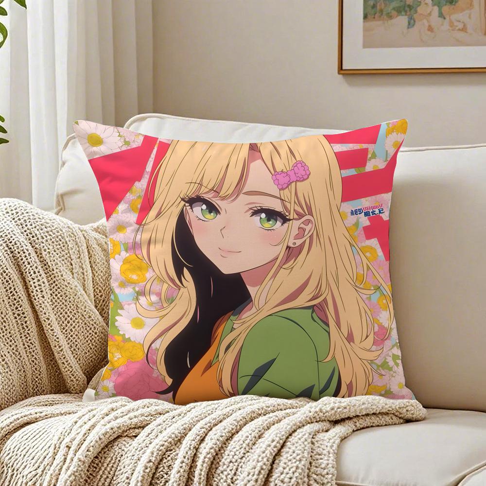 D-dimensionale Verführungskissen Anime Kissenbezug Kissenbezug Anti-Milben Wohnzimmer Sofa Dekor Kissen Raum