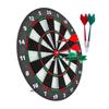 Dartscheibe Spiel Set mit 6 Soft Tips Büro Entspannungs Sport für Kinder Erwachsene Ziel