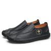 Men's Hand Stitching Casual Shoes Fashion Brand Men's New Round Head Casual Outdoor Soft Bottom Flat Shoes Large Size