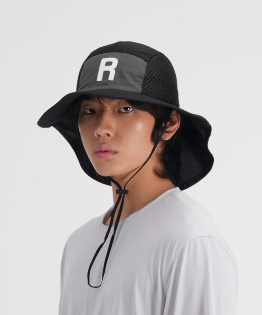 Lisjilain Oversized Neck Guard Boonie Hat Sunshade Hat Hiking Hat Bucket Hat