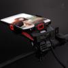 Usb Rechargeable Bike Headlight Waterproof Cycling Light Bike Horn And Power Bank Frontlight For Outdoor Cycling