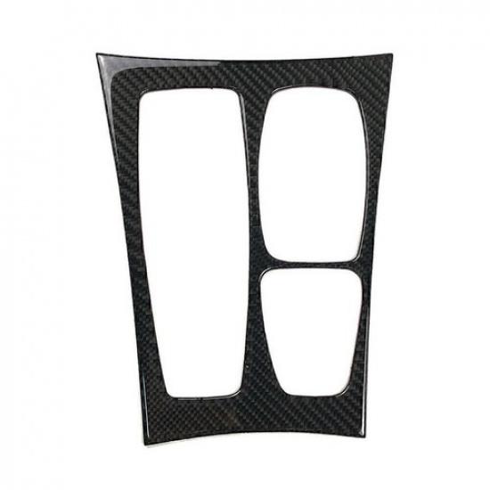 For BMW E70 X5 E71 X6 2008-2013 09 10 Carbon Fiber Car Gear Shift Box Panel Trim