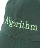 SOUNDSLIFE Vintage Lettering Washing Ball Cap Green