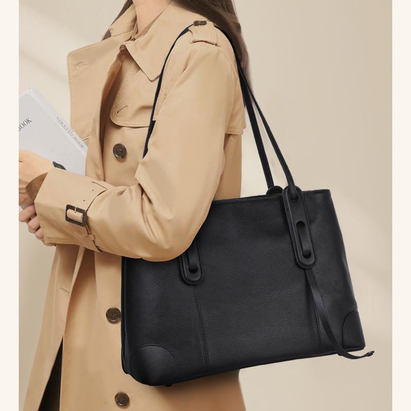 Tote Bag for Women New Fashion and Versatile Large Capacity Handbag Soft Leather Shoulder Bag