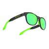 RUDY PROJECT Sports Sunglasses for Road and SPINAIR 56 Crystal Graphite Frame with Polar 3FX HDR Green Lenses Bikes, Cycling, Marathons, Jogging,