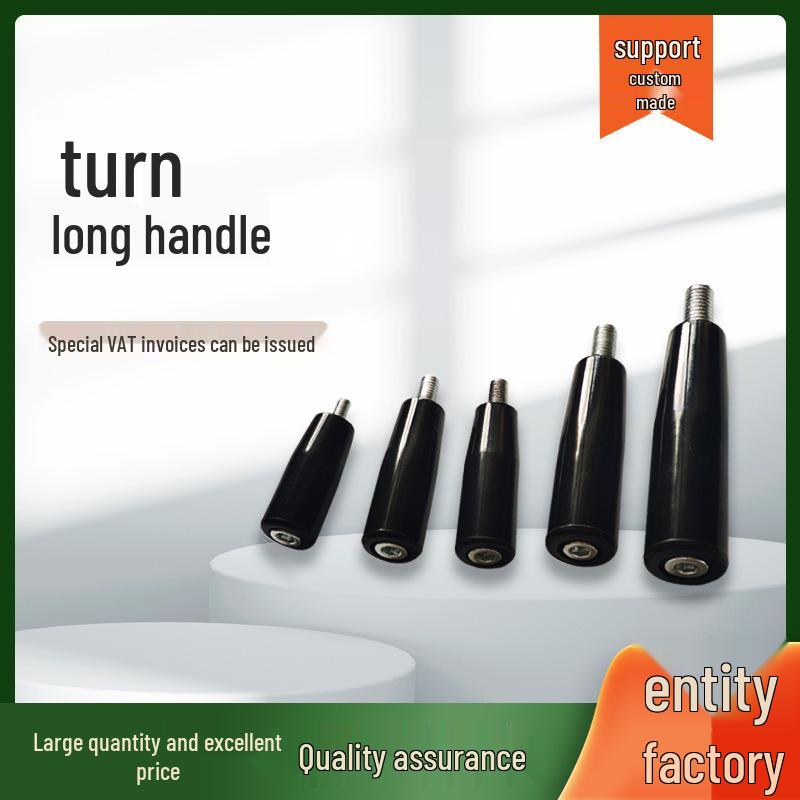 

Красная бакелитовая вращающаяся рукоятка с кривошипом, проходящим через центр, M10*100 6x32