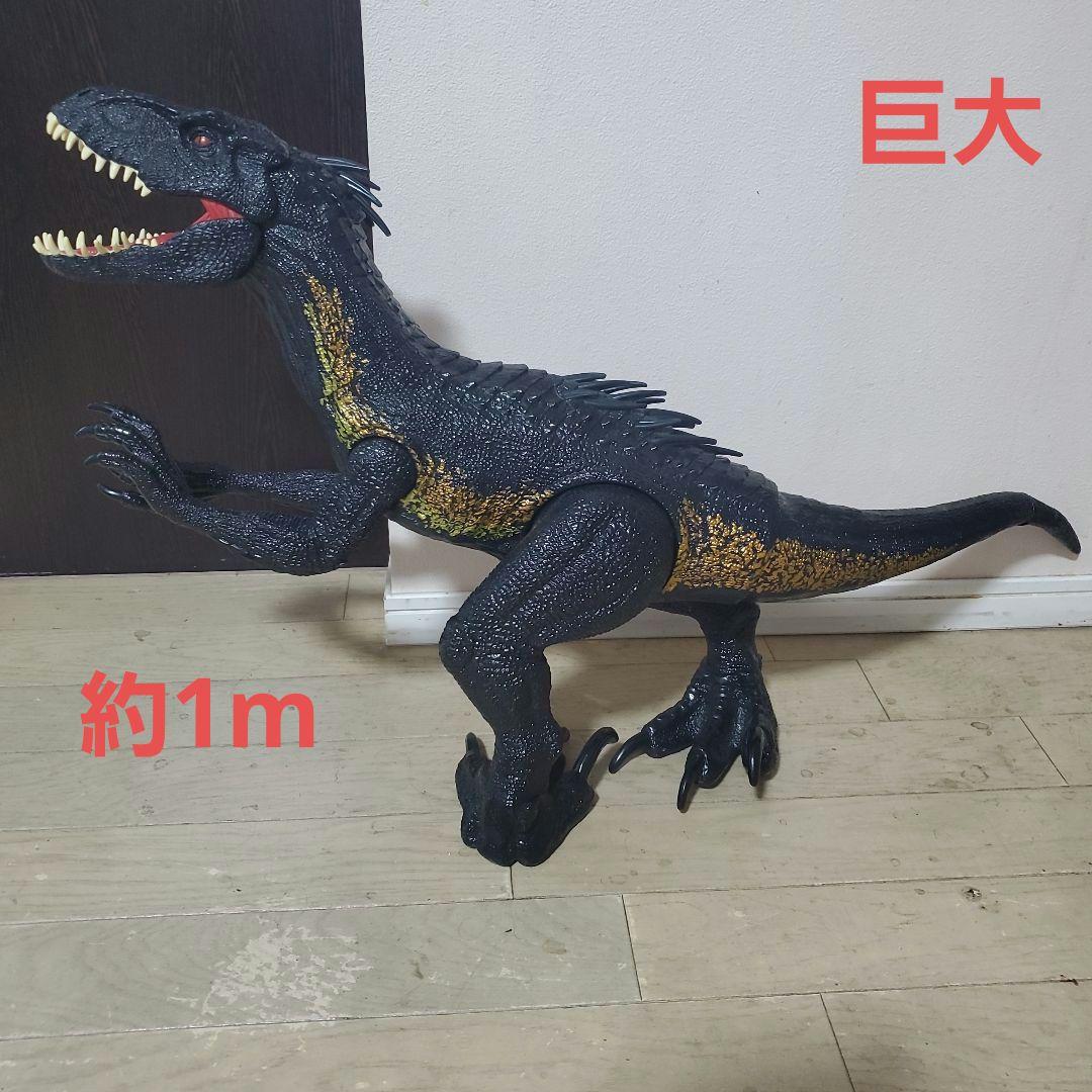 

[Б/У] Огромная фигурка Индораптора из Парка Юрского периода от Mattel