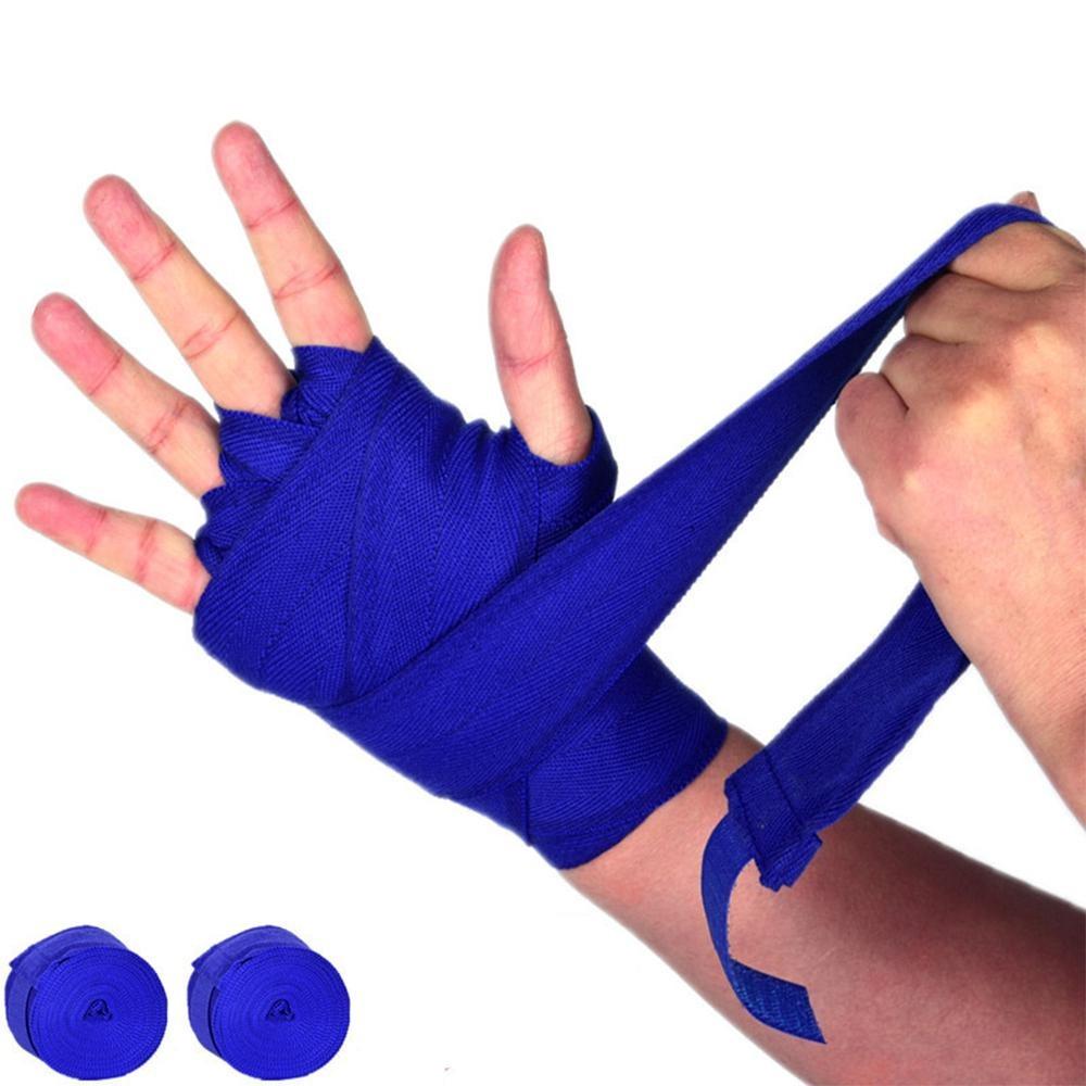 

Boxing Strap Professional Competition, Fighting Sanda 2.5m/5m Micro Elastic Muay Thai Combat Training, 1 пара рукояток 5m синій