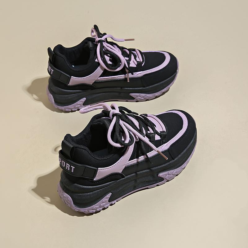 Ladies Footwear 2025 New Korean High On Platform Women's Dad Shoes Designer Luxury Aesthetic Original Arrival Quality Offers