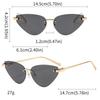 Fashion Rimless Triangle Sunglasses Women Trendy Personality Stylish Sun Glasses
