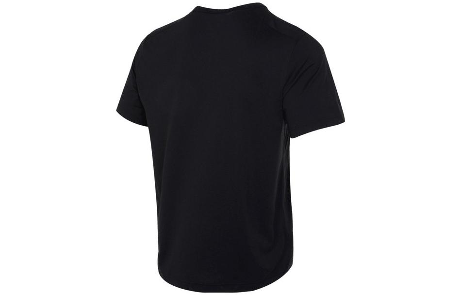 Nike T Shirts Men's Black Crew Neck Moderate Straight Fit FB5513-010