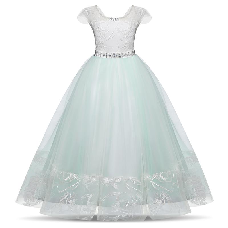 Buy Teenage Girls Evening Party Long Dress Kids Girls Backless Dresses  Princess Wedding Bridesmaid Gowns at affordable prices  free shipping,  real reviews with photos  Joom