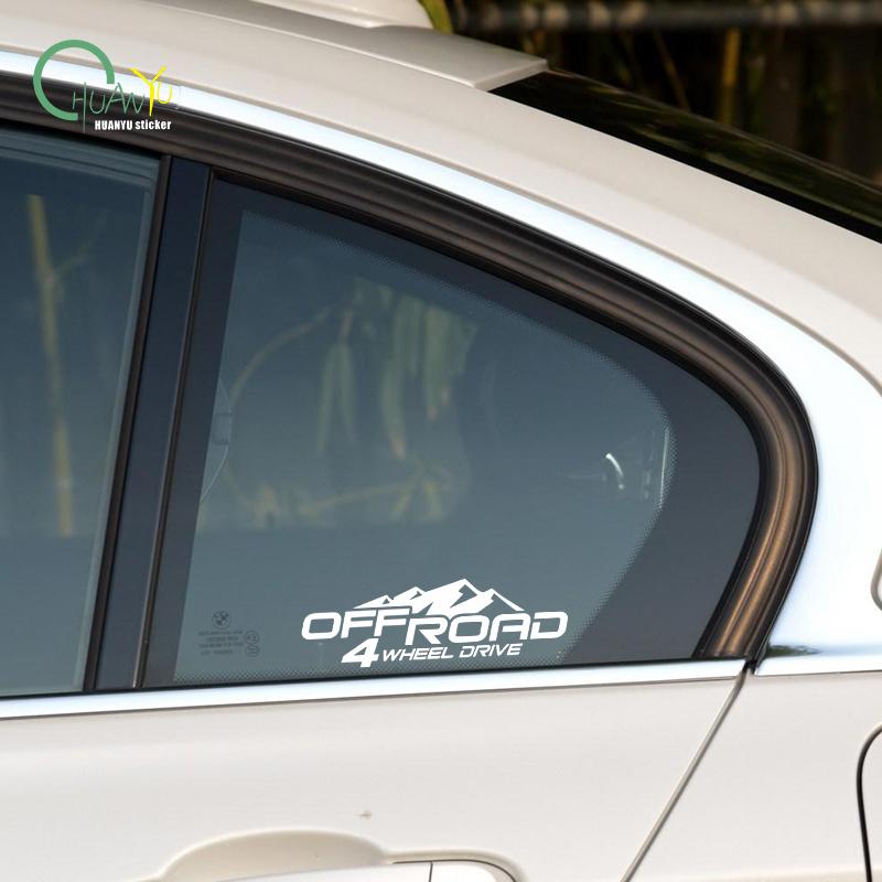4X4 off-road car four-wheel drive reflective decoration car sticker body decal modification waterproof sticker
