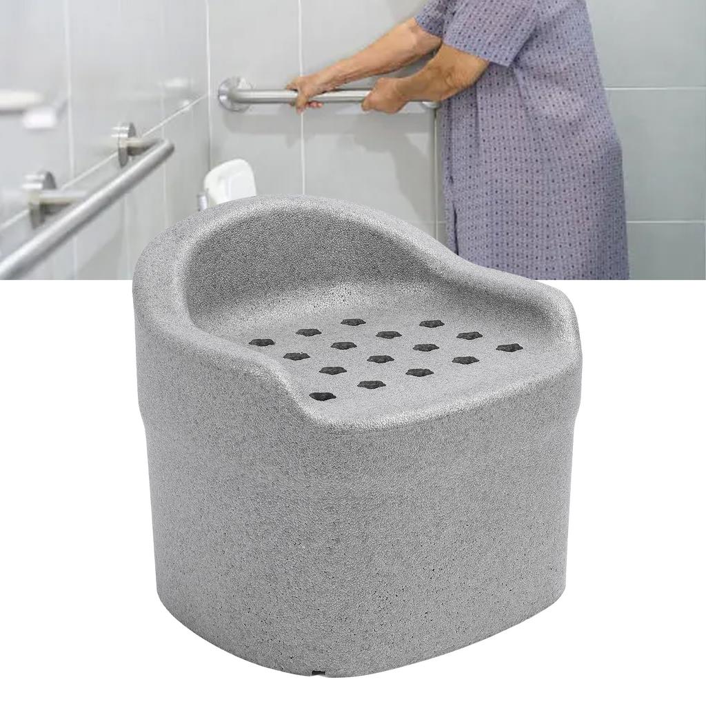 EPP Bath Chair Non Slip Shower Bench Strong Load Bring Bathroom Chair for Pregnant Women Elderly Children