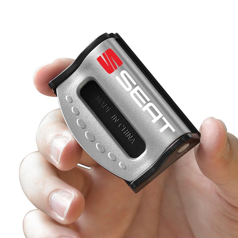 2pcs Car Seat Belts Clips Safety Adjustable Stopper Buckle Clip for Seat Alhambra MK3 Leon FR Altea Ibiza Toledo Cordoba Arona Ateca