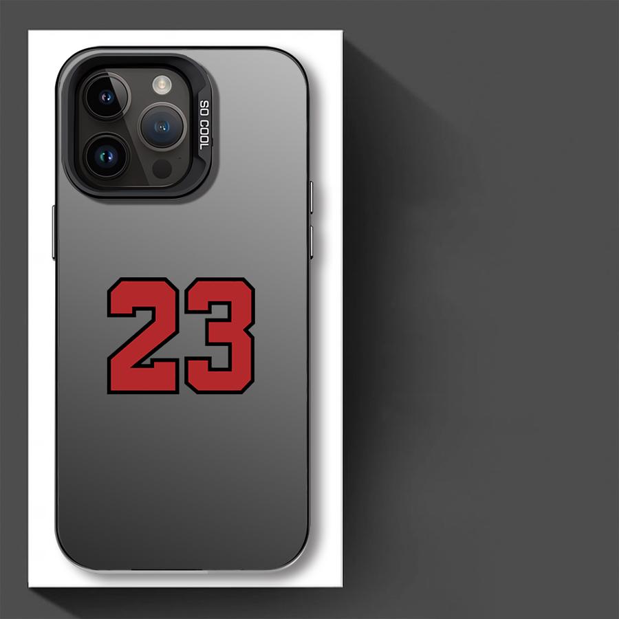Phone Cover Case for iPhone 17 Pro Max Air 13 11 15 14 Plus 12 Pro 16 Basketball Number 23