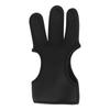 Archery Gloves Professional Lightweight Adjustable 3 Finger Archery Finger Tab Gloves for Shooting Hunting Targeting