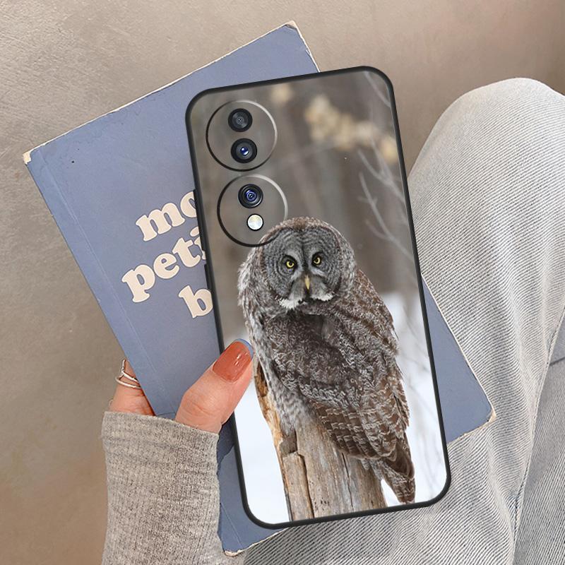 

Camouflage Owl Case For Honor Magic 8 Pro 5 6 7 Lite Cover For Honor 200 400 90 70 50 X8a X8b X9a X9b X9c Honor 400