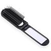 TEMPERIA Foldable Pocket Hair Comb with Built-In Mirror for Women | Compact Folding Comb for Travel, Purse & On-the-Go Grooming | Portable & Easy To