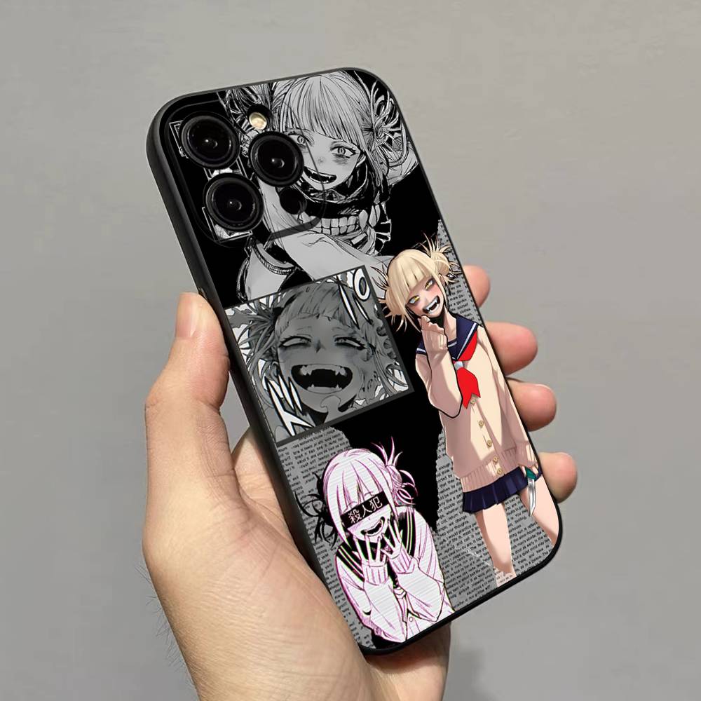 My H-Hero Academia D-Deku Phone Case For IPhone 17 16 15 14 13 12 11 Pro Max Plus Mini Soft Black Cover
