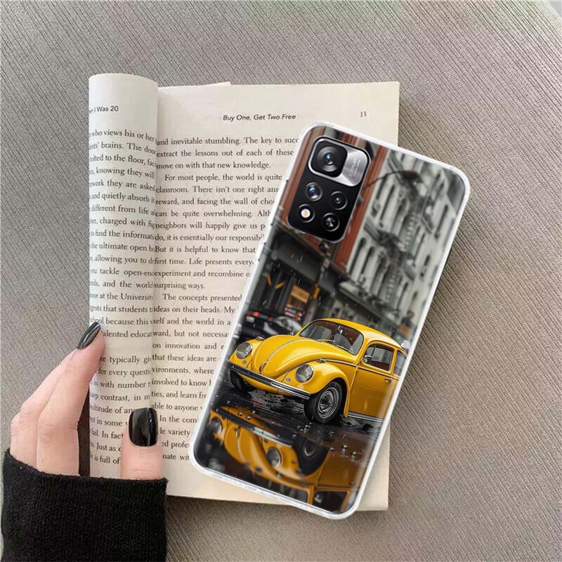 I like the Beetle Phone Case For Redmi Note 13 12 Pro Plus 14 15 Pro 5G 11 11T 11E 11S 10 Pro 10S 9 9S Cover Cell Clear TPU Capa