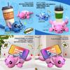 Lilo Stitch Silicone Coaster With Phone Stand For Home Office Gift Use