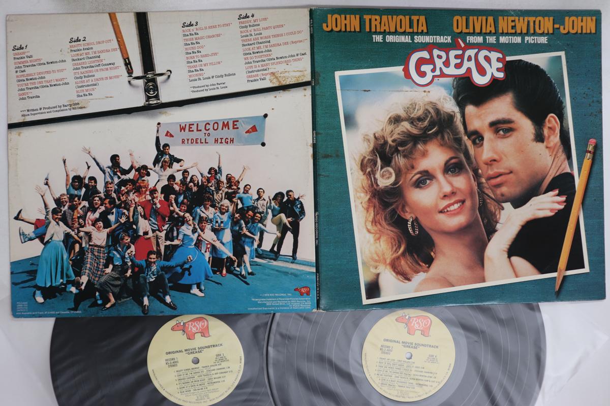 

LP Record OST - Grease RS24002 RSO 1978 US Soundtracks & Musicals Used