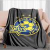 Maccabi Fußball Club Bedruckte Decken Weiche Flanelldecken für Sofa Bett Geschenke für Männer Frauen Picknickdecke Weihnachtsgeschenke
