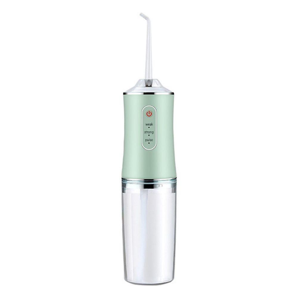 Oral Irrigator Usb Rechargeable Water Flosser Portable Dental Water Jet 240ml Water Tank Teeth Cleaner