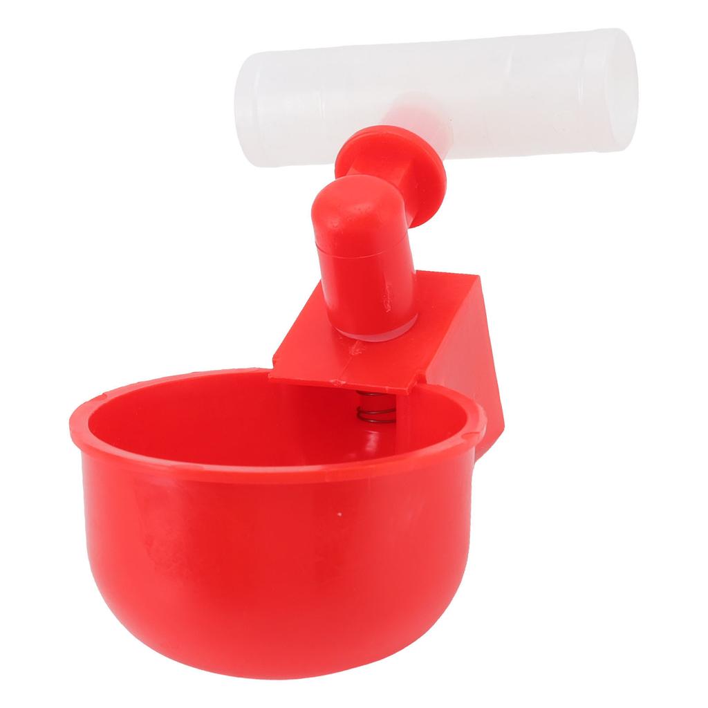 10 Set Chicken Waterer Cups Automatic Filling Prevent Leakage Pigeon Drinking Bowl for Ducks Birds