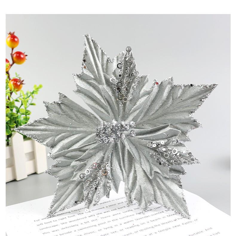 21cm Double Layer Christmas Tree Flower Arrangement