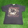 Disturbed Asylum Shirt Large 21x25 Faded Black Metalcore