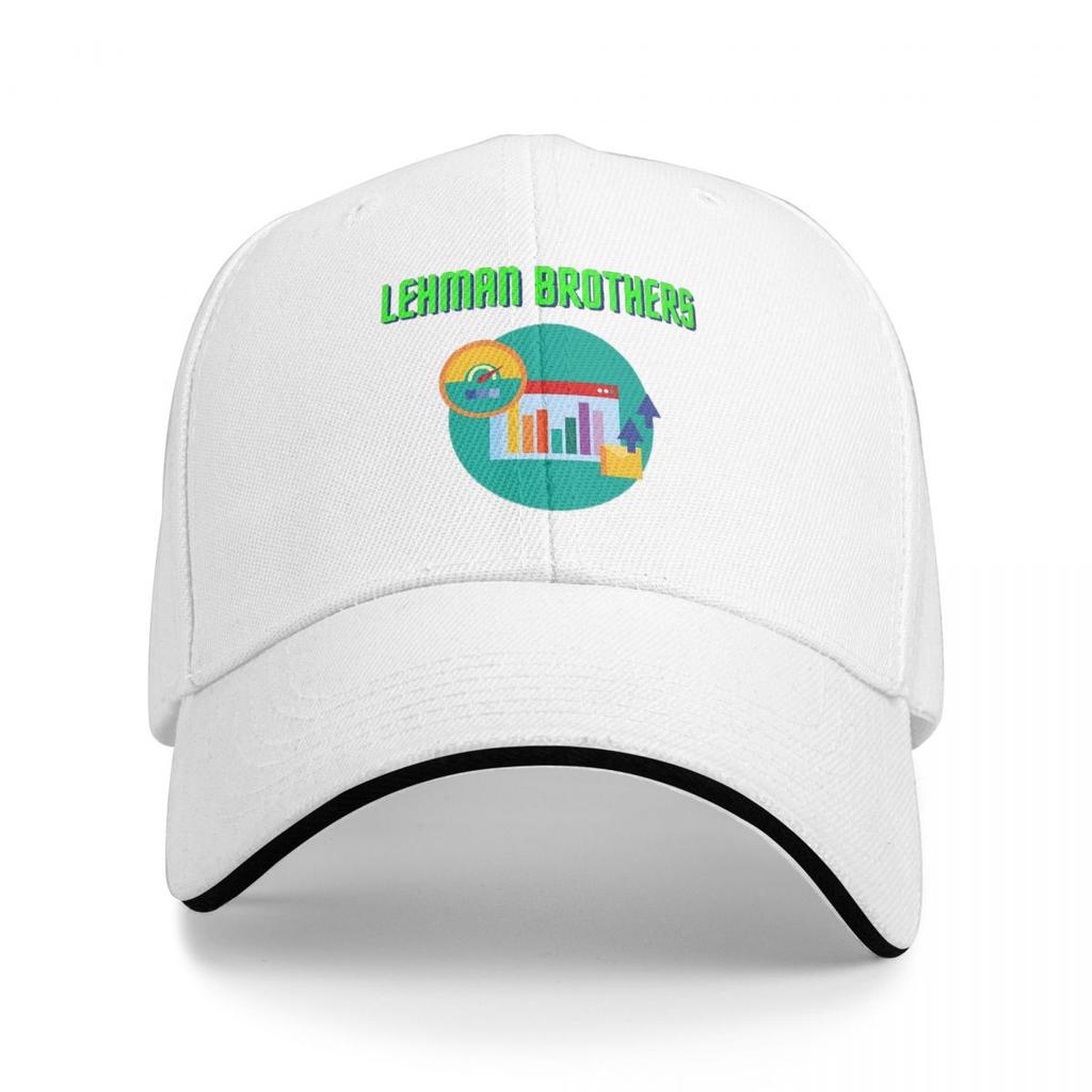 Unisex Baseball Hats Lehman Brothers Logo Outdoor Streetwear Summer Sports Baseball Caps Hip Hop Cap Casquette Hats