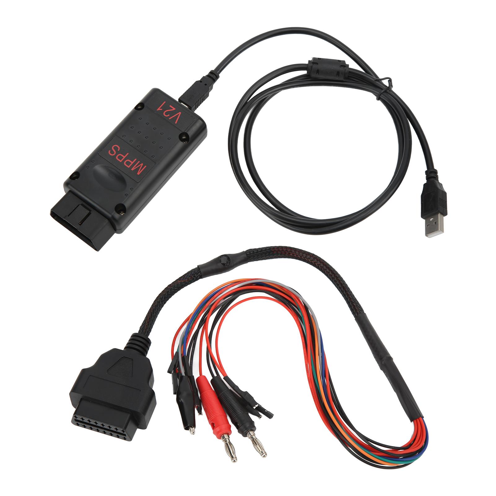 

ECU Chip Tuning Tool 12‑24V ABS High Accuracy Tricore Cable Scanner for Vehicles Diagnostic