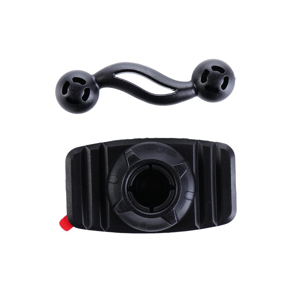 Mobile Phone Holder 17mm Ball Head 17mm Ball Head Holder ABS Black Durable Universal Various Dashboards