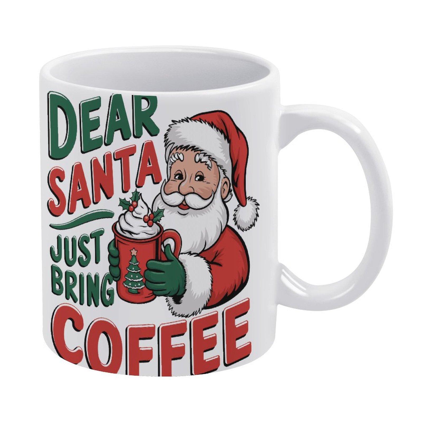 

1pc 11oz blank ceramic mug, double-sided printed drink cup, refined finish, strong bottom, modern simple design for home spaces and workplace